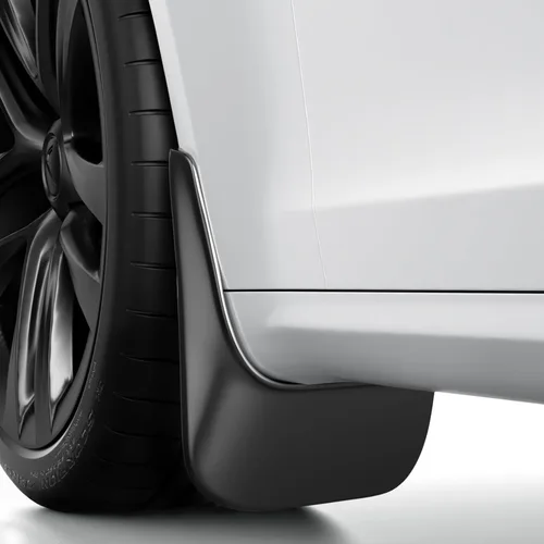 Vista 14 de BASENOR 2017-2023 Tesla Model 3 solapas de barro protectores contra salpicaduras guardabarros (diseño patentado) sin perforación sin cinta
