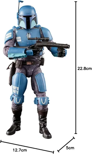 Vista 8 de STAR WARS The Black Series Death Watch Mandalorian Toy - Figura de acción coleccionable de The Mandalorian de 6 pulgadas, para niños de 4 años