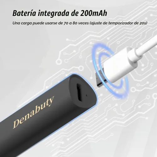 Vista 5 de Luz UV para uñas de gel, mini lámpara de uñas LED UV de mano