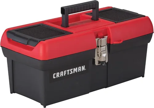Vista 2 de CRAFTSMAN Caja de Herramientas, con Cerradura, 16 in., Rojo/Negro (CMST16901)