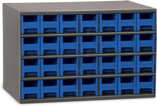 Vista 18 de Akro-Mils Gabinete de almacenamiento de acero para garaje, gabinete organizador de metal para piezas pequeñas, herramientas, clavos, tornillos