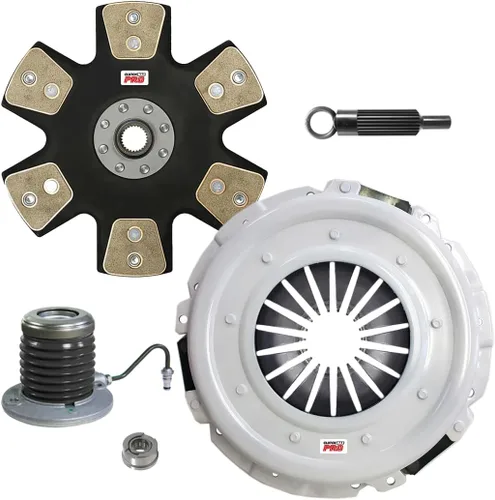 Vista 8 de PRO Performance Stage 5 Kit de embrague con volante Chromoly con cilindro esclavo compatible con Ford Shelby GT500 Mustang 5.4L V8 Supercharged