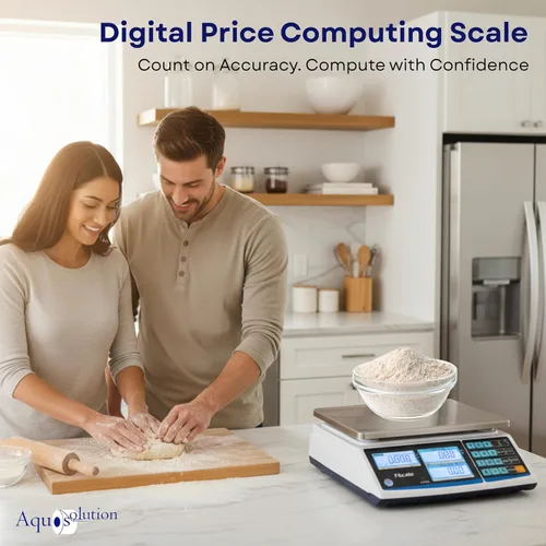 Vista 6 de Aquos ZTP Price Computing Scale – Clase III NTEP Legal para comercio, báscula digital comercial con pantalla LCD retroiluminada y placa de acero