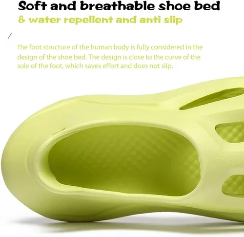 Vista 5 de Sandalias clásicas unisex para adultos, para interiores y exteriores, antideslizantes, de secado rápido, para mujer, antideslizantes, para playa