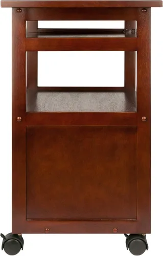Vista 3 de Winsome Wood carro/soporte para impresora con espacio para teclado