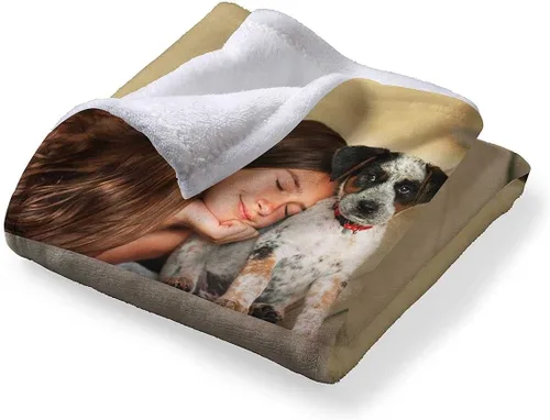 Vista 6 de Printwoo Mantas personalizadas con foto, mantas de fotos personalizadas con mi propia foto, mantas personalizadas con imagen, regalos personalizados