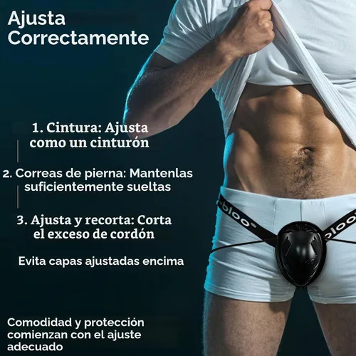 Vista 5 de Lo Bloo Thai Cup 2.0 Professional Athletic/Coquilla protectora de ingle para Deportes de contacto como el MMA, grappling, Jiu-Jitsu Brasileño