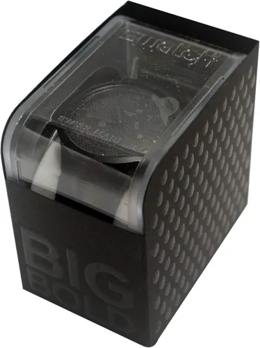 Vista 2 de Swatch Reloj analógico de cuarzo para hombre con correa de silicona SO27B100, NegroNegro, Pulsera