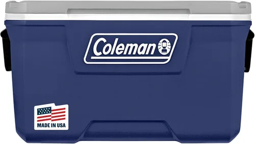 Vista 8 de Coleman Classic Series Insulated Portable Cooler, Leak-Resistant Outdoor Hard Cooler Keeps Ice up to 5 Days, 52/70/120/150 Quart
