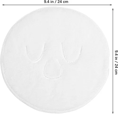 Vista 9 de Toalla de vapor facial reutilizable, calentador de toallas de spa, compresas frías y calientes, antienvejecimiento, hidratante, belleza, cuidado