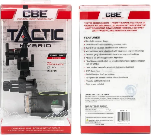 Vista 2 de Tactic Hybrid, 3 pines, fibras de 0.019 pulgadas
