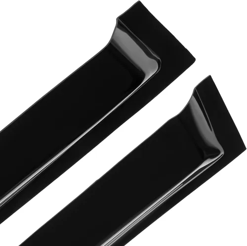 Vista 3 de ECCPP Ventvisor - Deflector de ventana lateral, 4 piezas con cinta en el exterior, estilo de montaje exterior, protección contra la lluvia