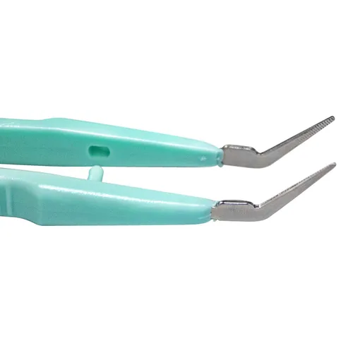Vista 5 de Vivid Kit de examen dental de un solo uso, incluye espejo desechable, explorador, alicates, paquete de 100