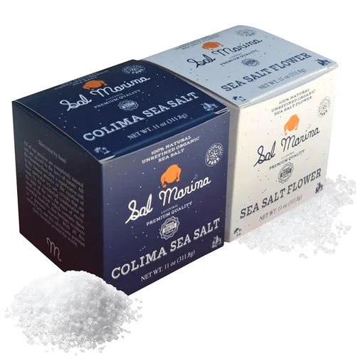 Vista 10 de SAL MARINA Sal marina de Colima sin refinar 5 libras Sal kosher 100% natural - Vegano sin gluten orgánico sal de mesa condimentos alimentos