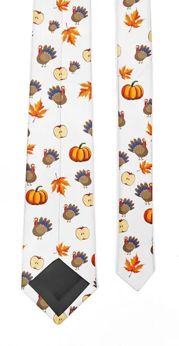 Vista 5 de JUDIAN Corbatas para hombre con estampado de corbatas de moda, corbatas novedosas para cada atuendo