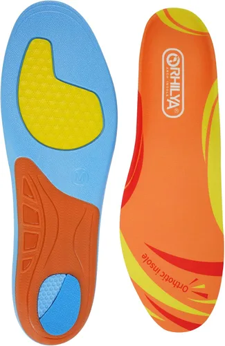 Vista 6 de Plantilla ortopédica para aliviar el dolor de fascitis plantar, para hombres y mujeres, pies planos, cómodos zapatos de gel para botas de trabajo