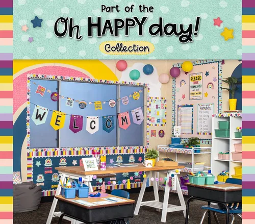 Vista 5 de Teacher Created Resources Oh Happy Day Magnetic Boys Pass (TCR77519)