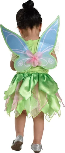 Vista 5 de Party City Tinker Bell - Disfraz clásico de Halloween para niños pequeños de 2 a 3 años, Multicolor
