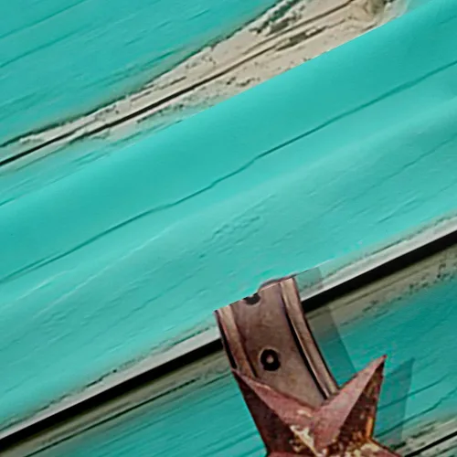 Vista 6 de Cortinas de ventana de herradura con estrellas de Texas, cortinas de granero de madera rústicas occidentales, 38 pulgadas de ancho x 45 pulgadas