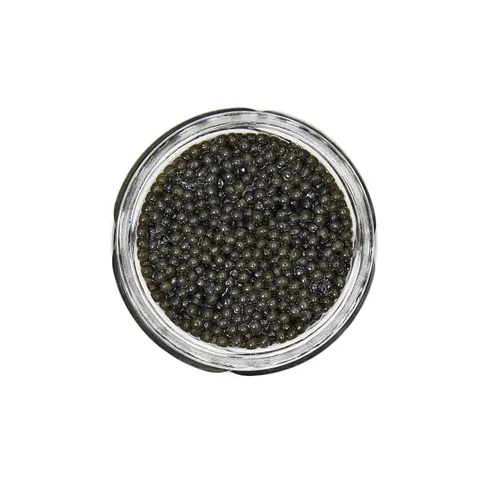 Vista 3 de ¡POR LA NOCHE GARANTIZADO! Caviar de pez pala de cuchara salvaje americano fresco de primera calidad, tarro de 1 oz por Caviar & Caviar