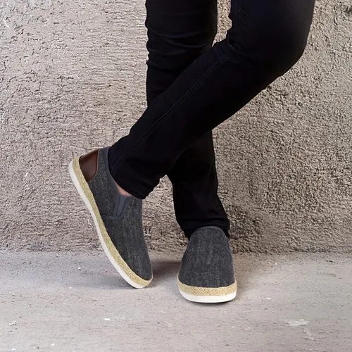 Vista 6 de TOBER Mocasines casuales para hombre, zapatos náuticos, antideslizantes, para caminar, zapatos deportivos de moda para hombres, de ocio, ligeros