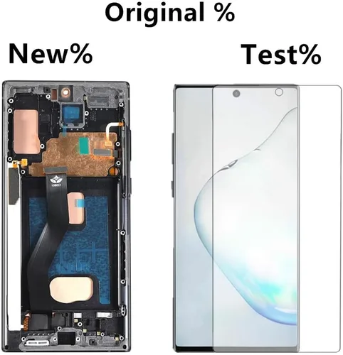 Vista 4 de AMOLED Galaxy NOTE10 Plus - Reemplazo de pantalla original de 6.8 pulgadas para Samsung Galaxy Note10plus 5G N975U N976U pantalla táctil