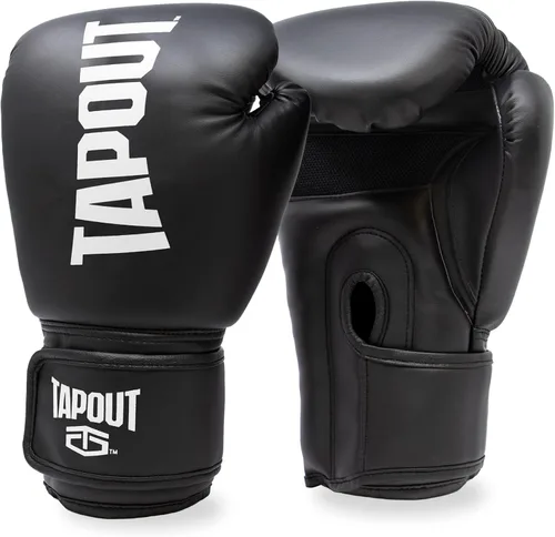 Vista 2 de TAPOUT Kit de boxeo con guantes de 10 onzas y almohadillas de enfoque de bloqueo a juego
