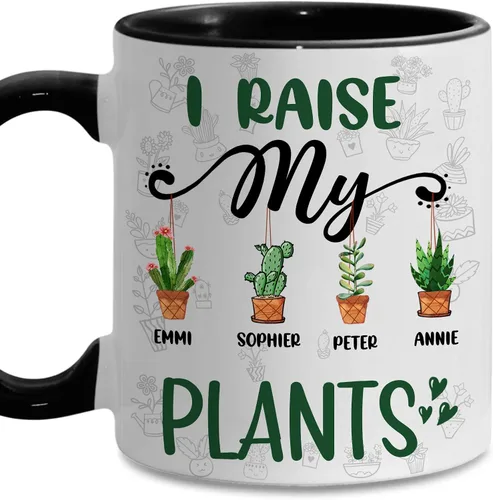 Vista 12 de WHIDOBE Regalo para jardineros – Taza de plantas para amantes de las plantas – Regalos de jardinería para mujeres y hombres – Yes I Really Do Need