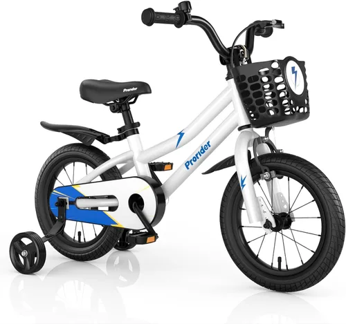 Vista 21 de BABY JOY Bicicleta para niños, 12, 14, 16, 18, 20 pulgadas, bicicletas para niños y niñas, adolescentes de 3 a 8 años o más con ruedas