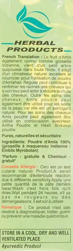 Vista 4 de Hesh Pharma - Polvo de hierbas 100% naturales, 3.53 oz (3.6 onzas)