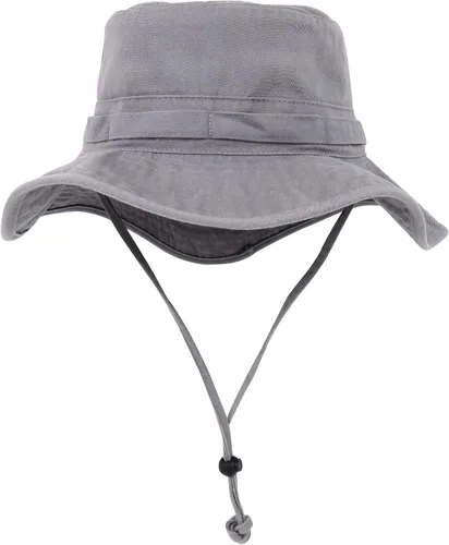 Vista 17 de Sombrero de pescador de ala ancha con protección UV, sombrero Boonie, sombreros de pesca, senderismo, safari, sombreros al aire libre para hombres