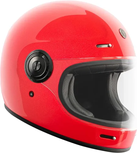 Vista 21 de TORC T1/Newport - Casco de moto de fibra de vidrio de cara completa aprobado por DOT y ECE