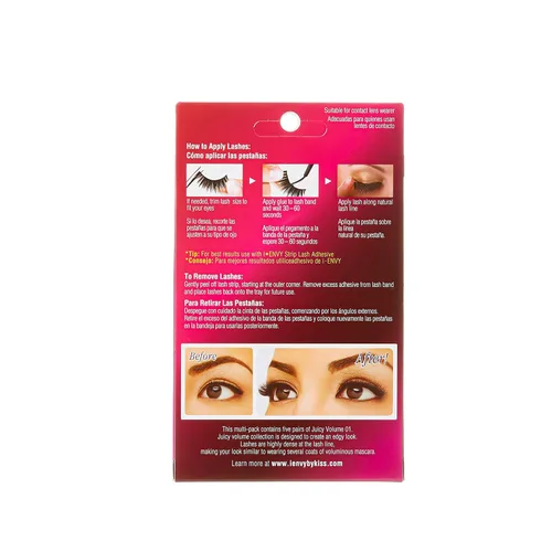 Vista 3 de i.Envy by Kiss Eye Lash Value Pack #KPEM12 (paquete de 6)