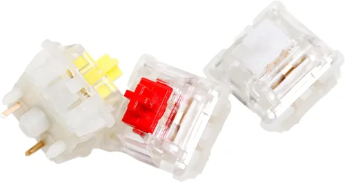 Vista 5 de KPREPUBLIC JWICK Interruptor lineal rojo amarillo blanco 5pin RGB SMD 1.31 oz 2.12 oz 2.29 oz mx interruptor para teclado mecánico 164.0 ft POM PC