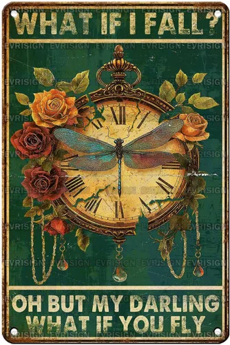 Vista 28 de Letreros vintage de lata de pollo para Coop Retro Garden Letrero de metal Granja Jardinería Girl Poster I Just Want To Work In My Garden And Hang