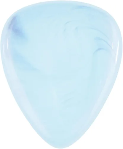 Vista 13 de Púa de Guitarra o Bajo de Piedra Amatista - Calibre Ultra Pesado de 3.0 mm - Forma 351 - Púa Exótica Artesanal de Gema Especial - 1 Paquete