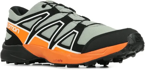 Vista 2 de Zapatillas de running Salomon Speedcross J Trail Ciruela CaspiaAzul de Noche