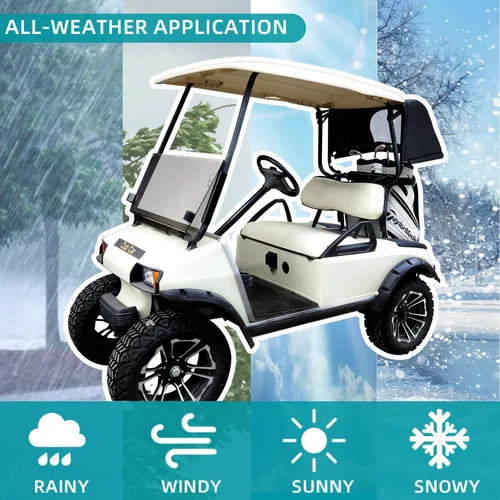 Vista 3 de Kit de cubierta de lluvia para bolsa trasera universal Carro de golf OEM