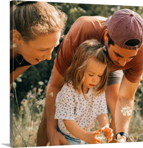 Vista 30 de Impresiones en lienzo personalizadas con tus fotos, impresiones artísticas personalizadas de fotos a lienzo para fotos de familiares, bodas Sin marco