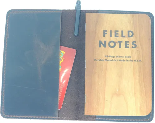 Vista 6 de JJNUSA Moleskine Cahier - Funda de piel envejecida para cuaderno de chequera, tamaño de bolsillo, 3.5 x 5.5 pulgadas, bloc de notas recargable