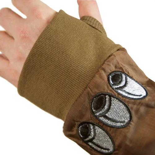 Vista 4 de Marvel de los hombres café Wolverine Costume Sudadera con Capucha para Hombre