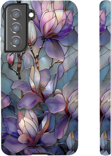 Vista 17 de Funda protectora para teléfono Samsung Galaxy S23 – Carcasa rígida de doble capa + cubierta de silicona – Funda protectora a prueba de golpes