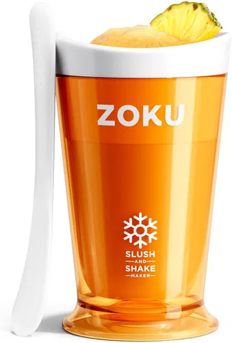 Vista 12 de Fábrica de batidos Zoku Slush y Shake Maker, color naranja, Casual, talla única , Azul
