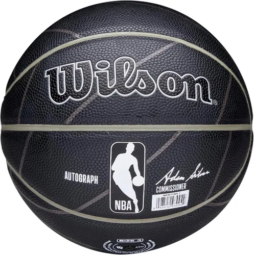 Vista 4 de WILSON Mini baloncesto con autógrafo del equipo de la NBA - Brooklyn Nets