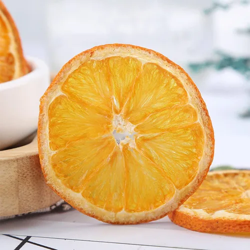 Vista 2 de SXET Rebanadas de naranja seca, rebanadas de naranjas secas naturales, naranjas deshidratadas para cócteles, manualidades, decoración de pasteles
