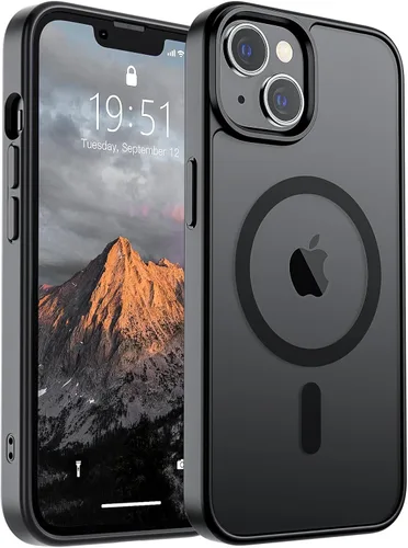 Vista 161 de SUPFINE Funda magnética para iPhone SE 2022 (3ª)/2020 (2ª), iPhone 8 (compatible con MagSafe) (protección contra caídas de grado militar), funda