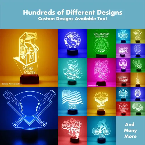 Vista 6 de Luz de noche personalizada para barbería con letrero LED de poste de barbero con mando a distancia, pantalla iluminada con nombre o imagen Peluquero