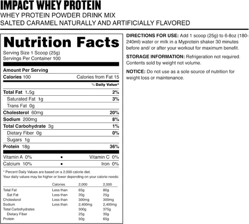 Vista 6 de Myprotein® Polvo de proteína de suero, polvo de proteína sin gluten, suplemento de aminoácidos para culturismo, GMO y proteína libre de soja