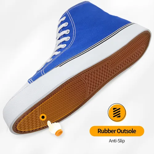 Vista 62 de ZGR Tenis de lona para hombre, con cordones, clásicos, casuales, para caminar