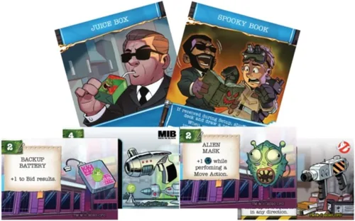 Vista 3 de IDW Juegos Cazafantasmas/Hombres de Negro: Invasión Ecto-Terrestre, Multicolor
